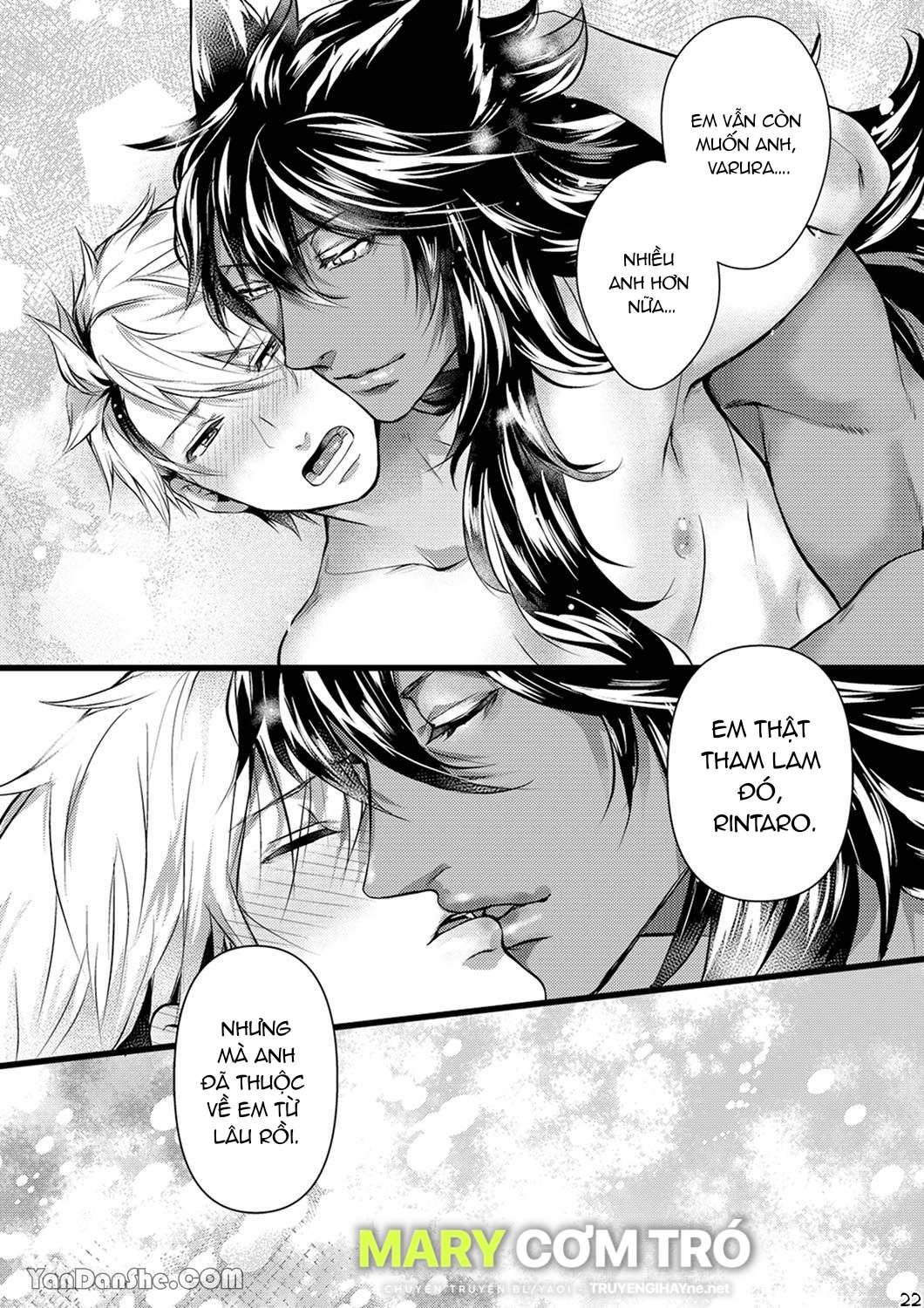 cậu du côn omega và gã thú cuồng dâm chapter 26.2 8