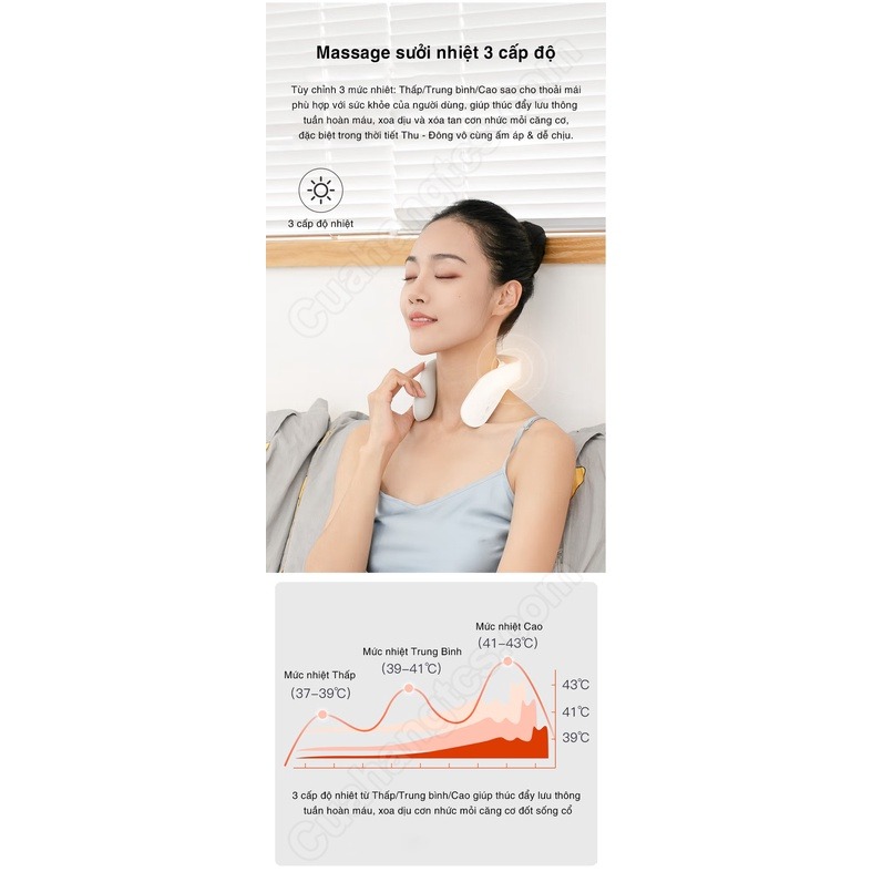 Máy massage cổ cao cấp
