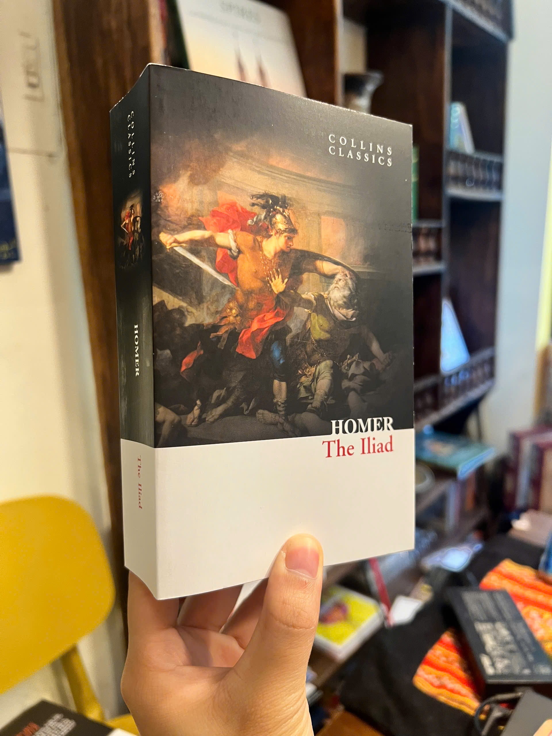 Sách - The Iliad by Homer | Classics / Poetry / Mythology / Tuyển tập thơ Kinh điển / Nhập khẩu