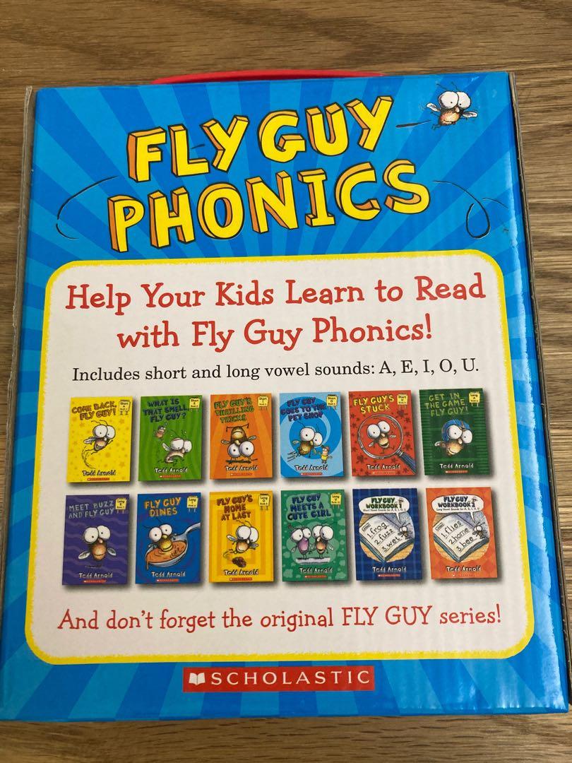 Fly Guy Phonics Boxed Set – 10 Books + 2 Workbooks + AUDIO | Bản Nhập Khẩu