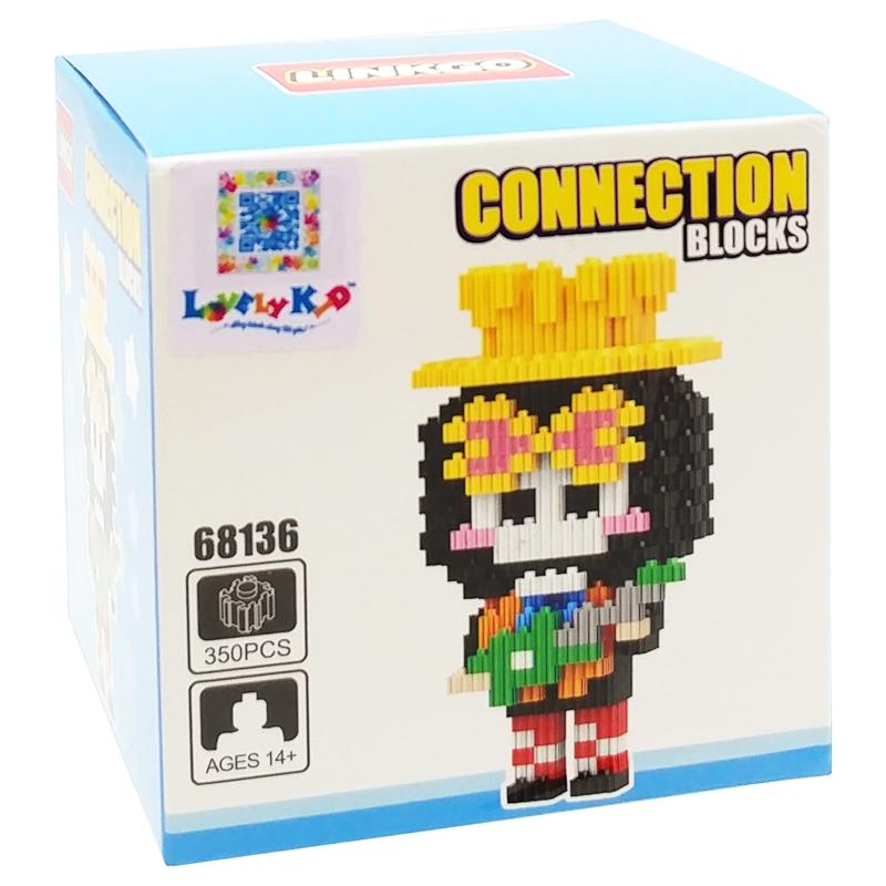 Đồ Chơi Lắp Ráp Mô Hình Nhân Vật One Piece - LinkGo 68136 - Brook