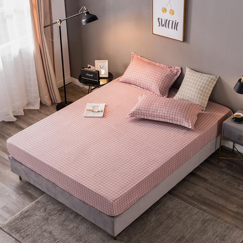 1 Chiếc Thun Trang Bị Tấm Xanh Giường Bộ Đơn Giản Phong Cách Vật Có Cashmere Tờ Cho Vua Kích Thước Giường Tờ 180X200 Nhà Dệt