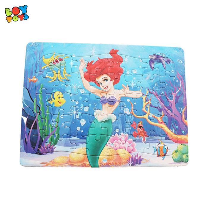 Bộ đồ chơi ghép hình tranh 40 miếng để bé vừa vui chơi vừa có thể rèn luyện trí não