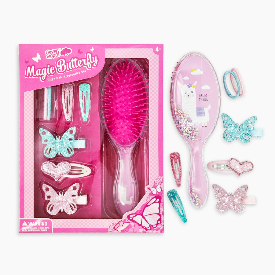 Bộ Phụ Kiện Tóc Magic Butterfly Clever Hippo HAS01/BLUE