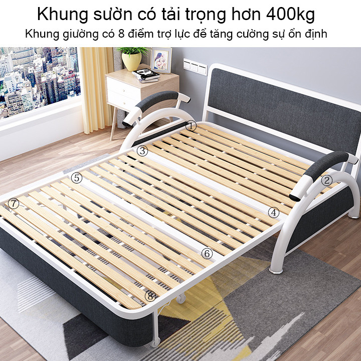 Giường đa năng, Ghế Sofa Kiêm Giường Gấp Gọn Đa Năng Cao Cấp Mẫu Mới Nhất