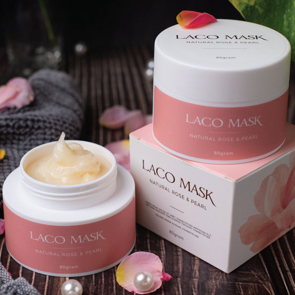 Mặt Nạ Dưỡng Da Laco Mask – Nature Rose & Pearl