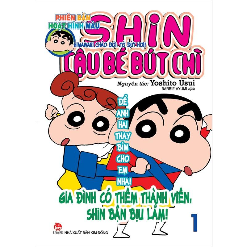 Shin - Cậu Bé Bút Chì - Hoạt Hình Màu - Bản Quyền