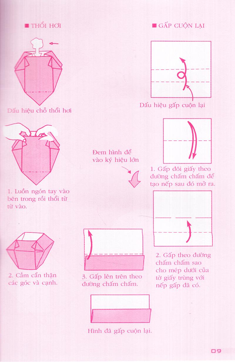 Sách Trẻ Em Khéo Tay Gấp Hình - Tập 2 (Tái Bản)