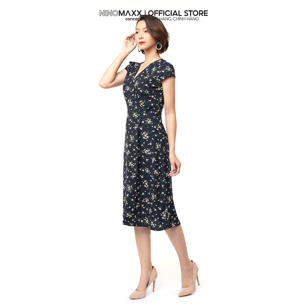 N&amp;M Đầm thời trang Nữ hoạ tiết hoa 2103012