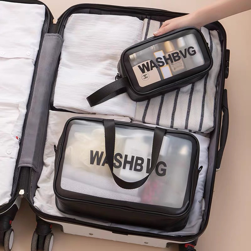 SET 3 TÚI ĐỰNG MỸ PHẨM WASHBAG CAO CẤP