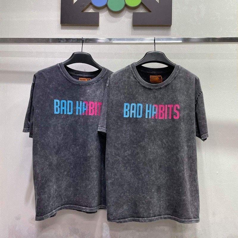 Áo thun unisex tay ngắn WASH LOGO HỒNG || Hany shop