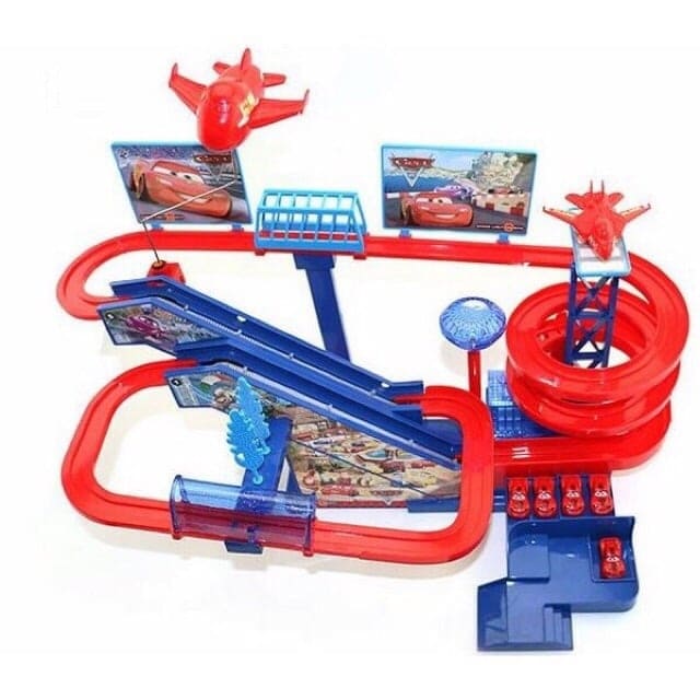 Bộ đồ chơi lắp ráp tổ hợp đường đua lốc xoáy
