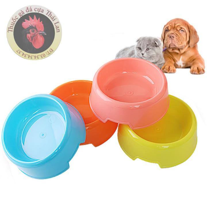 COMBO 1 CÁI - Bát , tô nhựa đựng thức ăn nước uống dành cho chó mèo