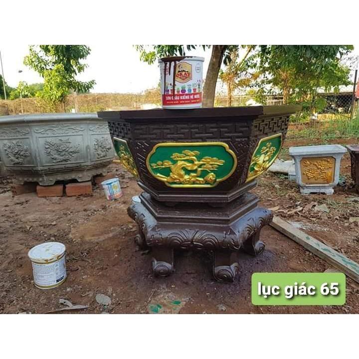 Chân đôn quỳ lục giác 60 và 65