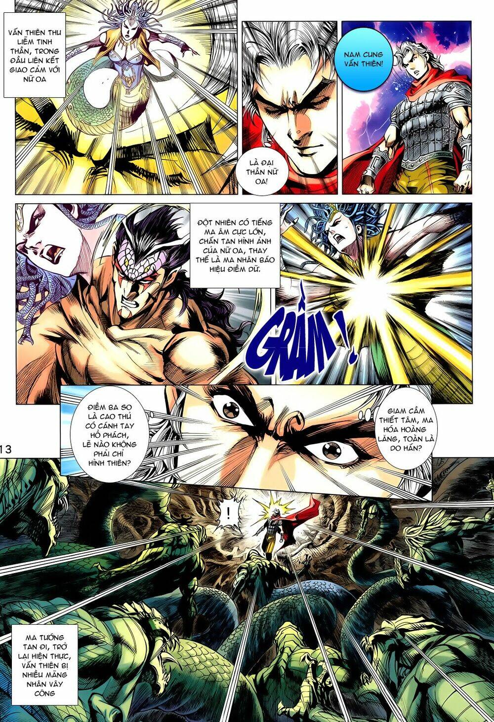 thần binh vấn thiên chapter 10 12