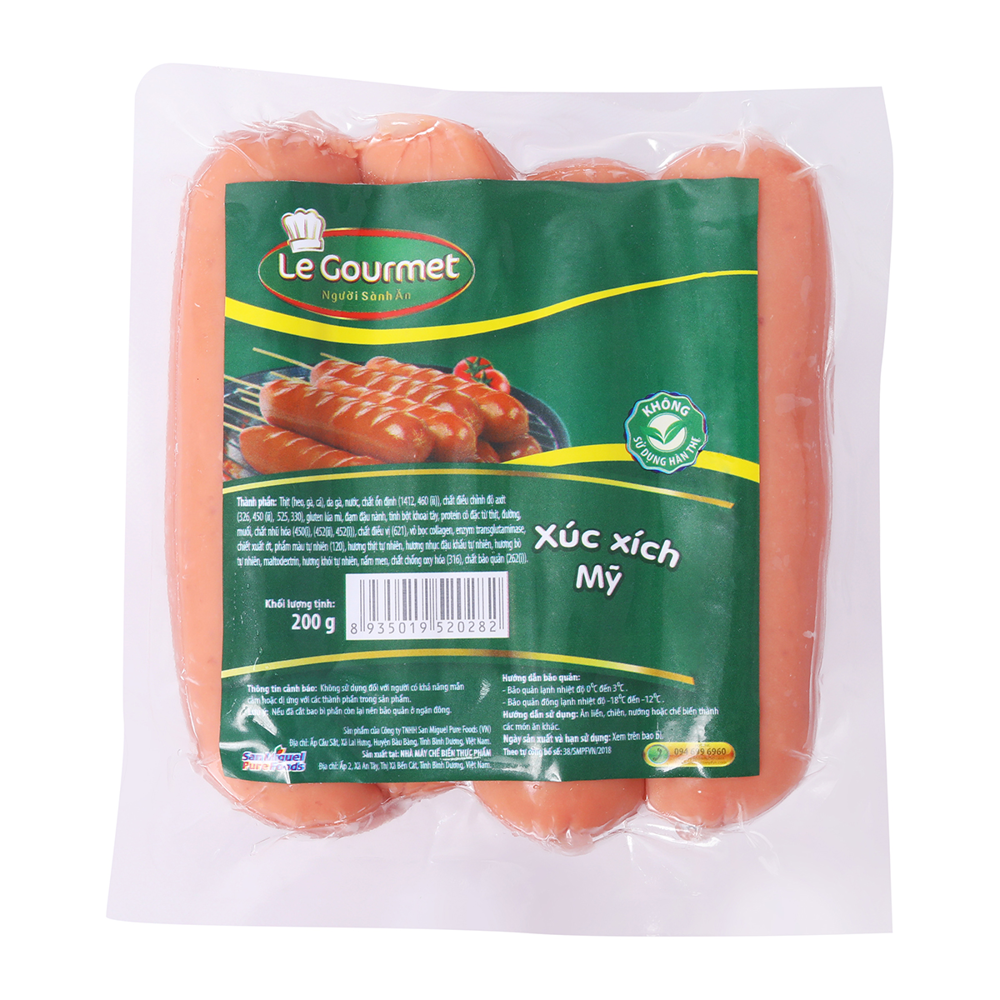 Xúc Xích Mỹ Le Gourmet 200G