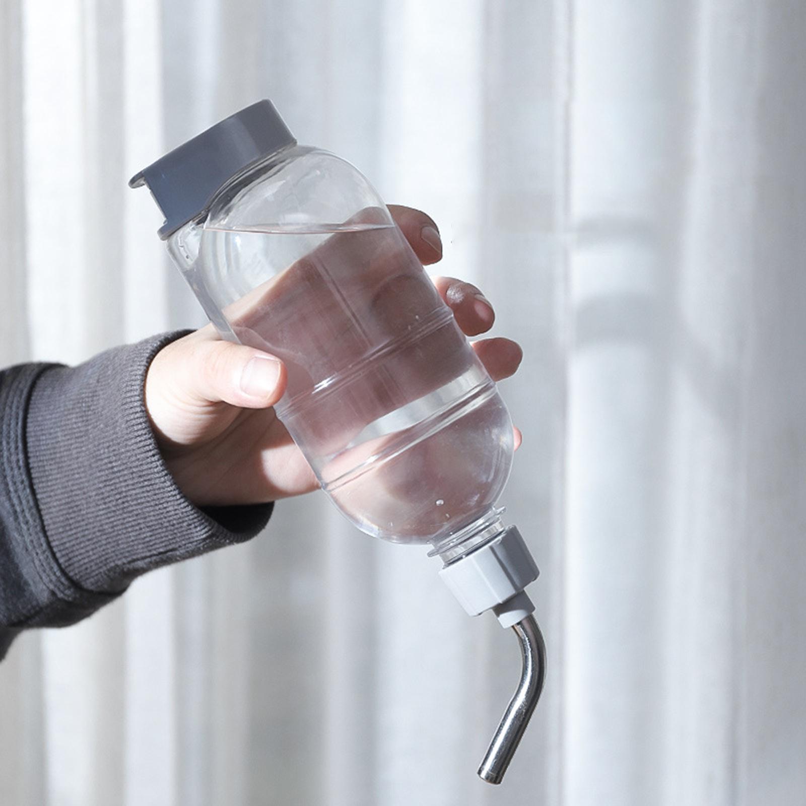 Pet Automatic Water Drinker, Dog Cat Feeder Waterer Puppy Adjustable Dog Bowl Food Dispenser Drinking Bowl Feeder