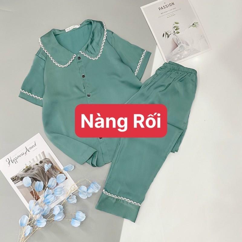 BỘ LỤA TAY CỘC QUẦN DÀI SIÊU PHẨM ĐỘC LẠ ĐẸP NHẤT