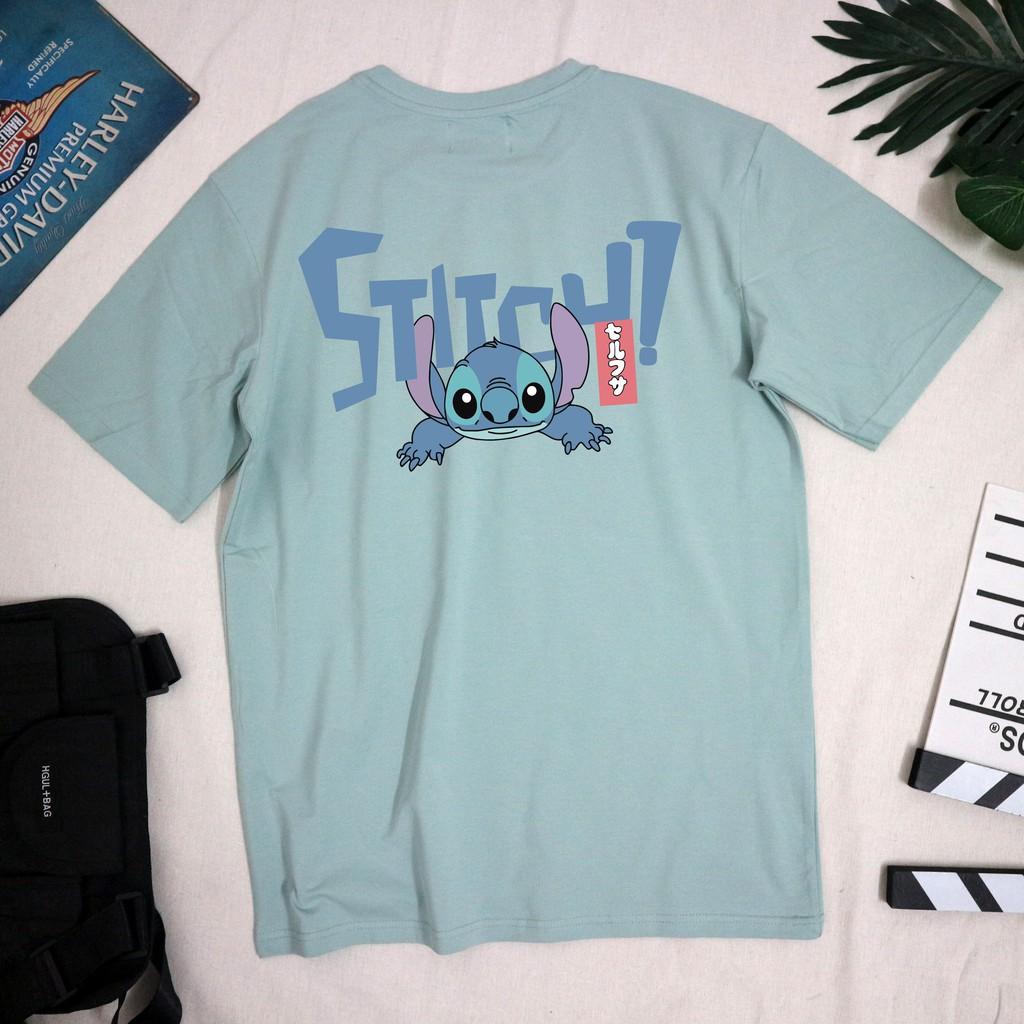 Áo Thun Unisex Form Rộng - Stitch