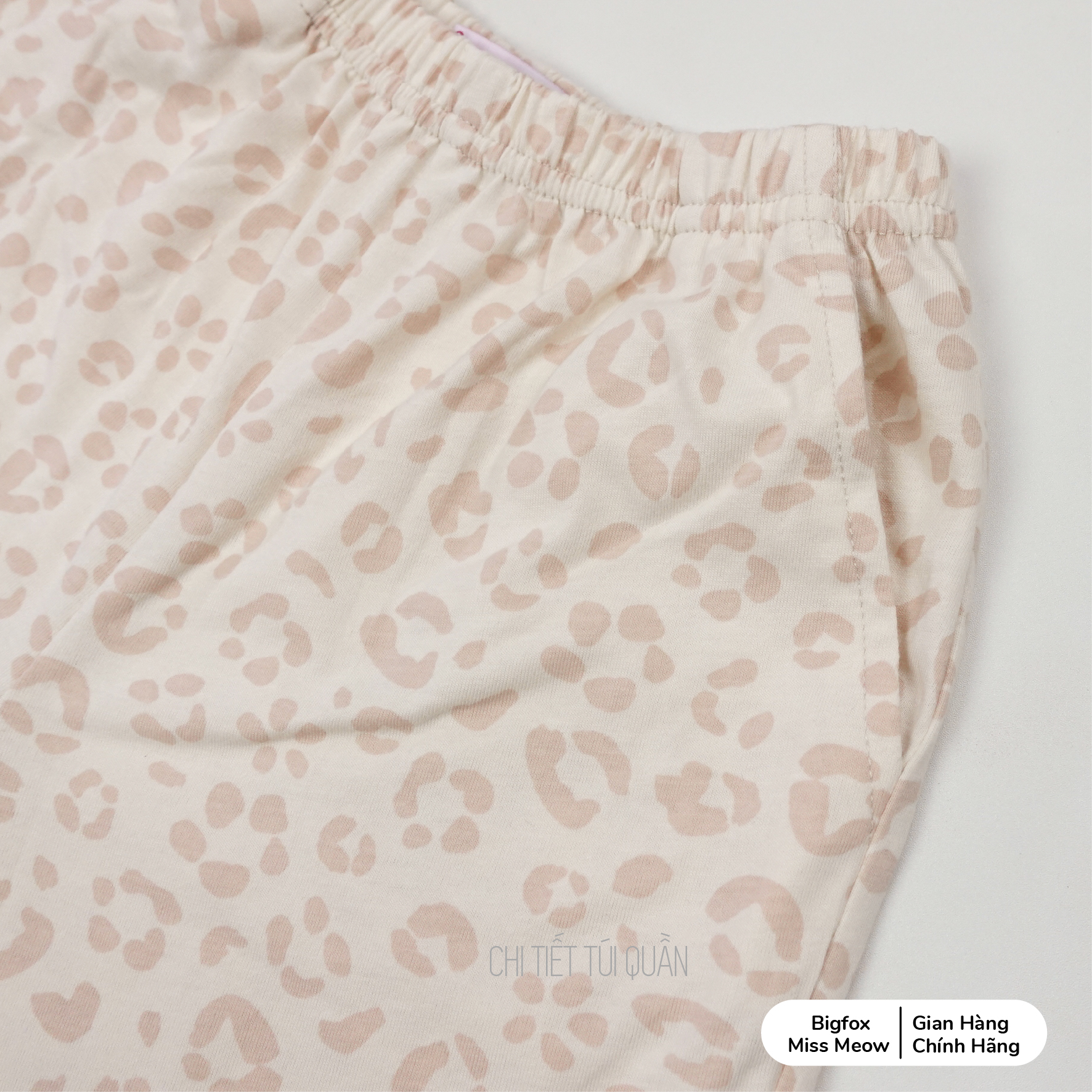 Set bộ cotton bé gái Bigfox Miss Meow size đại cộc tay mix chân váy hè cỡ 3,6,9,11 tuổi 30kg 40kg