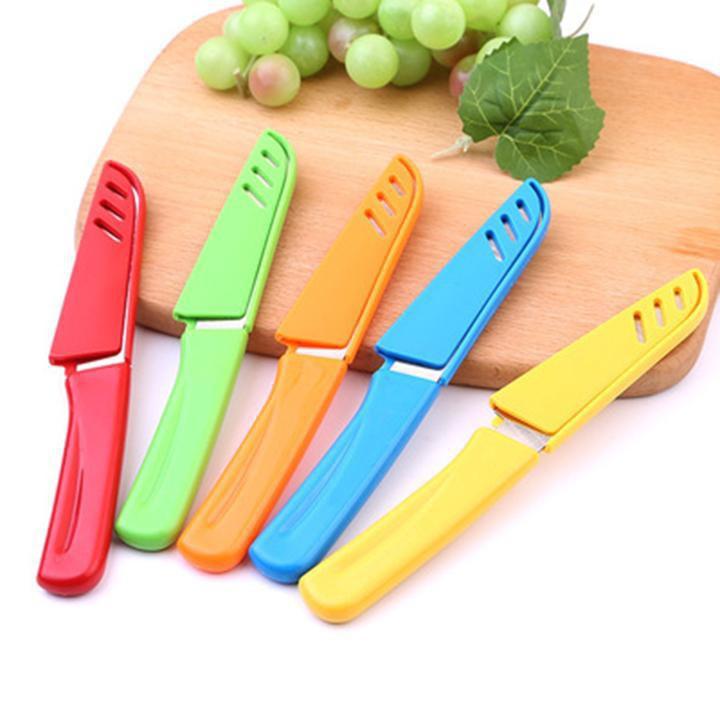 Dao Gọt Trái Cây Có Nắp Đậy An Toàn H403