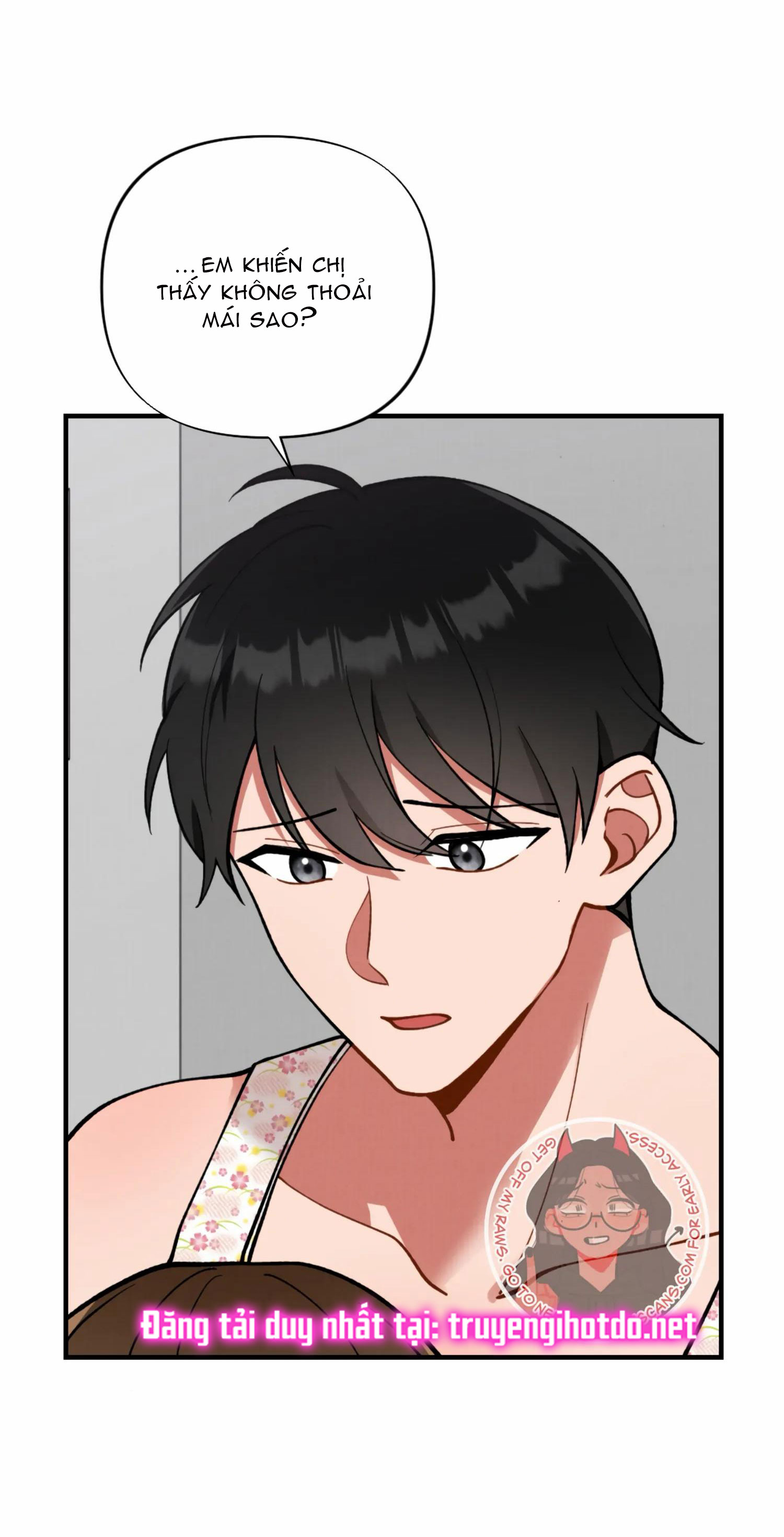 [18+] bạn của em trai không thể to như vậy! chapter 3.2 23