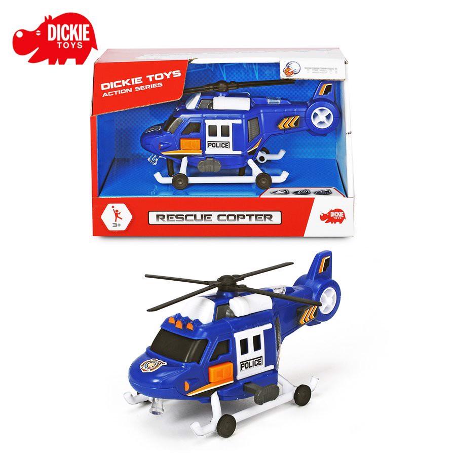Đồ chơi Dickie máy bay cứu hộ  Action Series Rescue Copter cho trẻ từ 3 tuổi