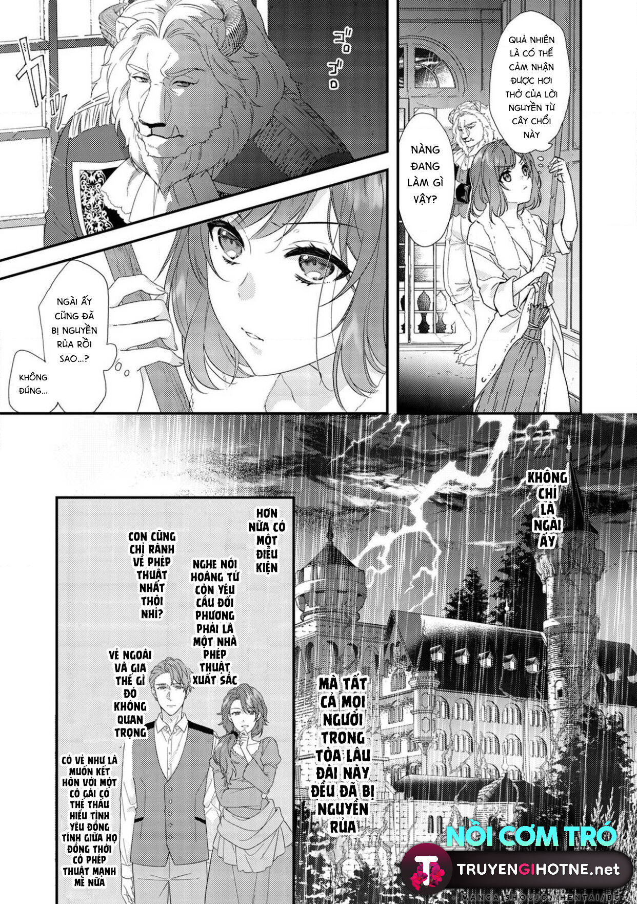 cô gái trinh trắng và quái thú chapter 3.1 4