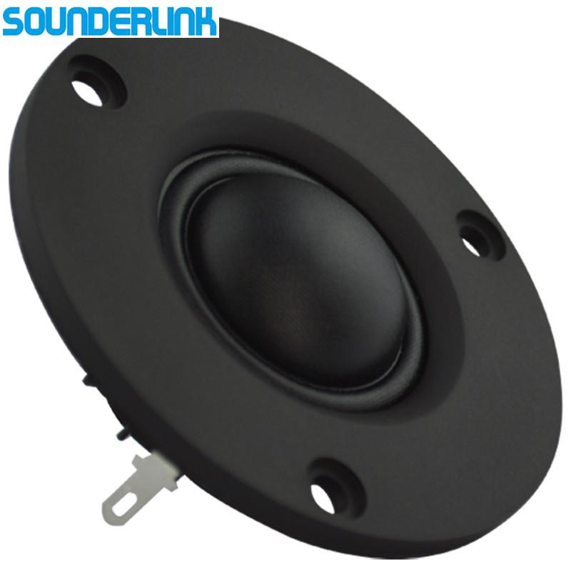 Phòng thí nghiệm âm thanh 2 mảnh/lô 2,5 inch 25 lõi 15W Hifi Silk Soft Loa đơn vị tweeter Color: 8Ohm