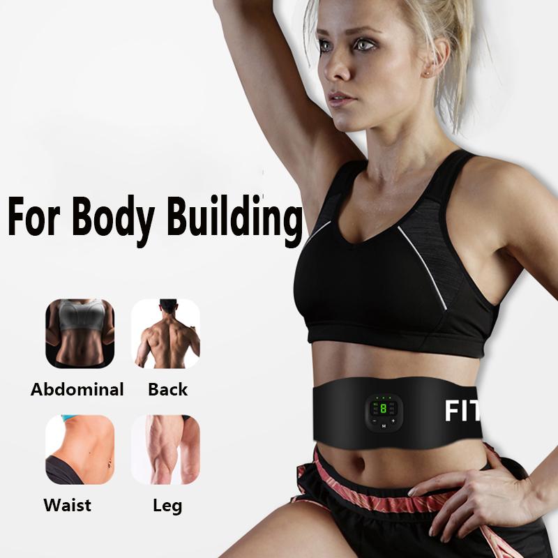 Tập Cơ Bụng Săn Chắc Đai Bụng Rung Cơ Thể Giảm Béo EMS Huấn Luyện Điện Cơ Máy Kích Thích Tập Thể Hình Máy Massage Eo Hỗ Trợ