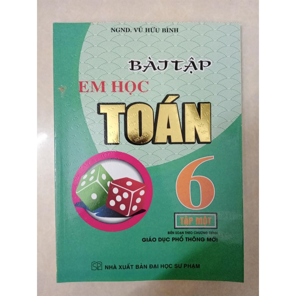 Sách - Bài Tập Em Học Toán 6 Tập 1 - Biên Soạn Theo Chương Trình Giáo Dục Phổ Thông Mới