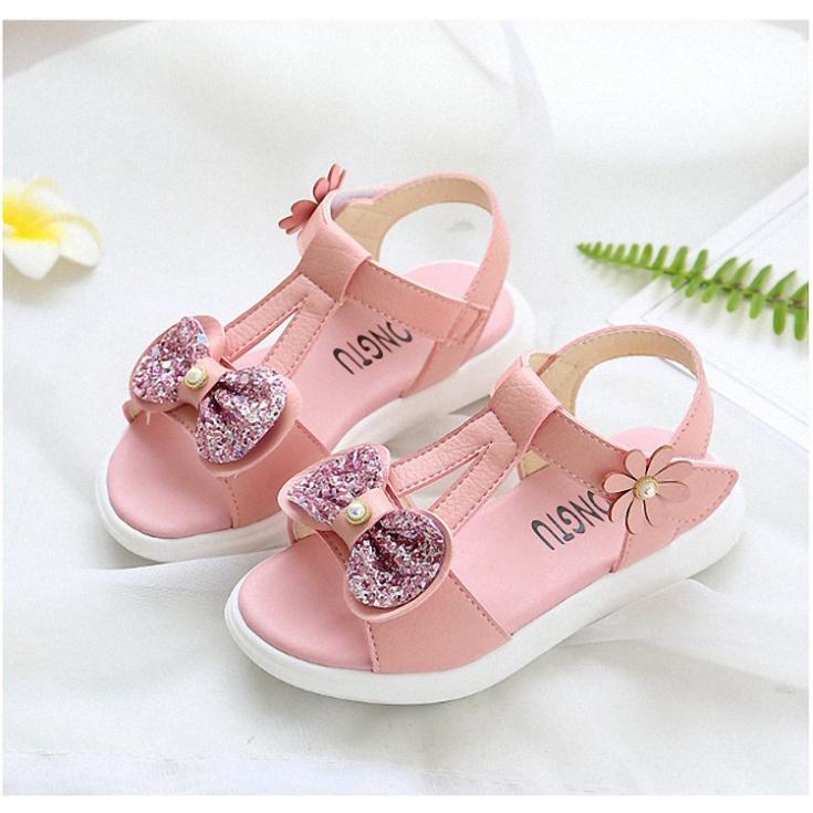 Cho Bé Dép sandal bé gái công chúa dành cho bé từ 3 -13 tuổi - SD53H