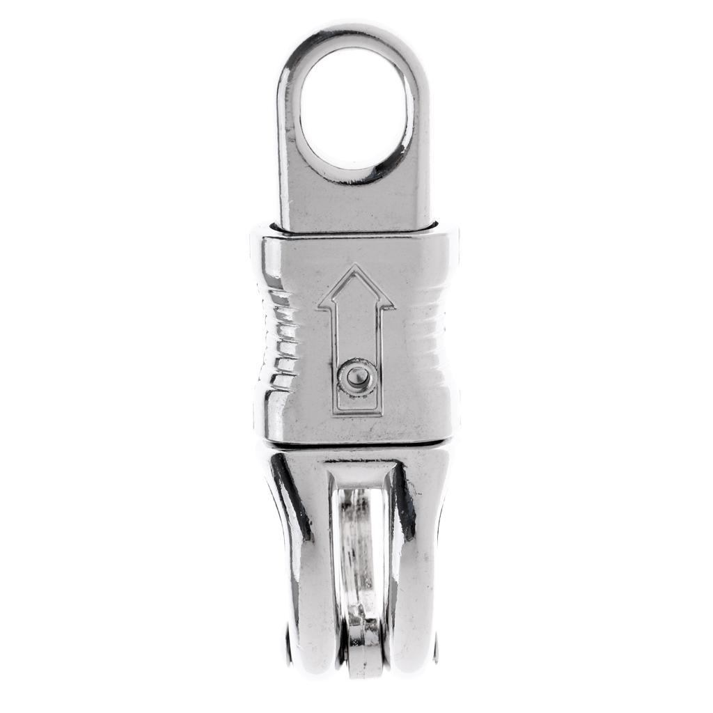 2X Equestrian Panic Hook Quick Release Buckle Clips Carabiner for Horse Riding,