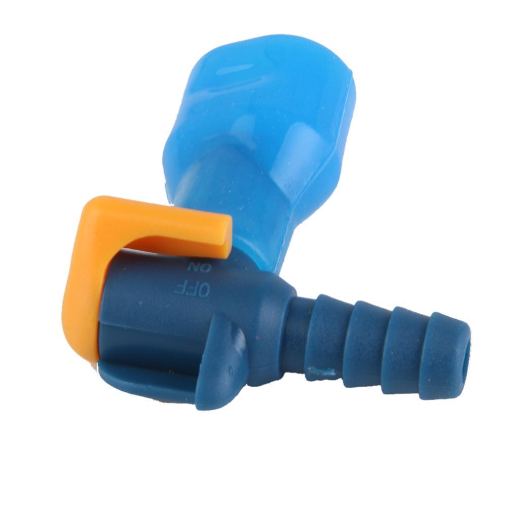 Sports Mouth Water Bladder Bag Hydration Pack Nozzle Replacement Blue 5 cm