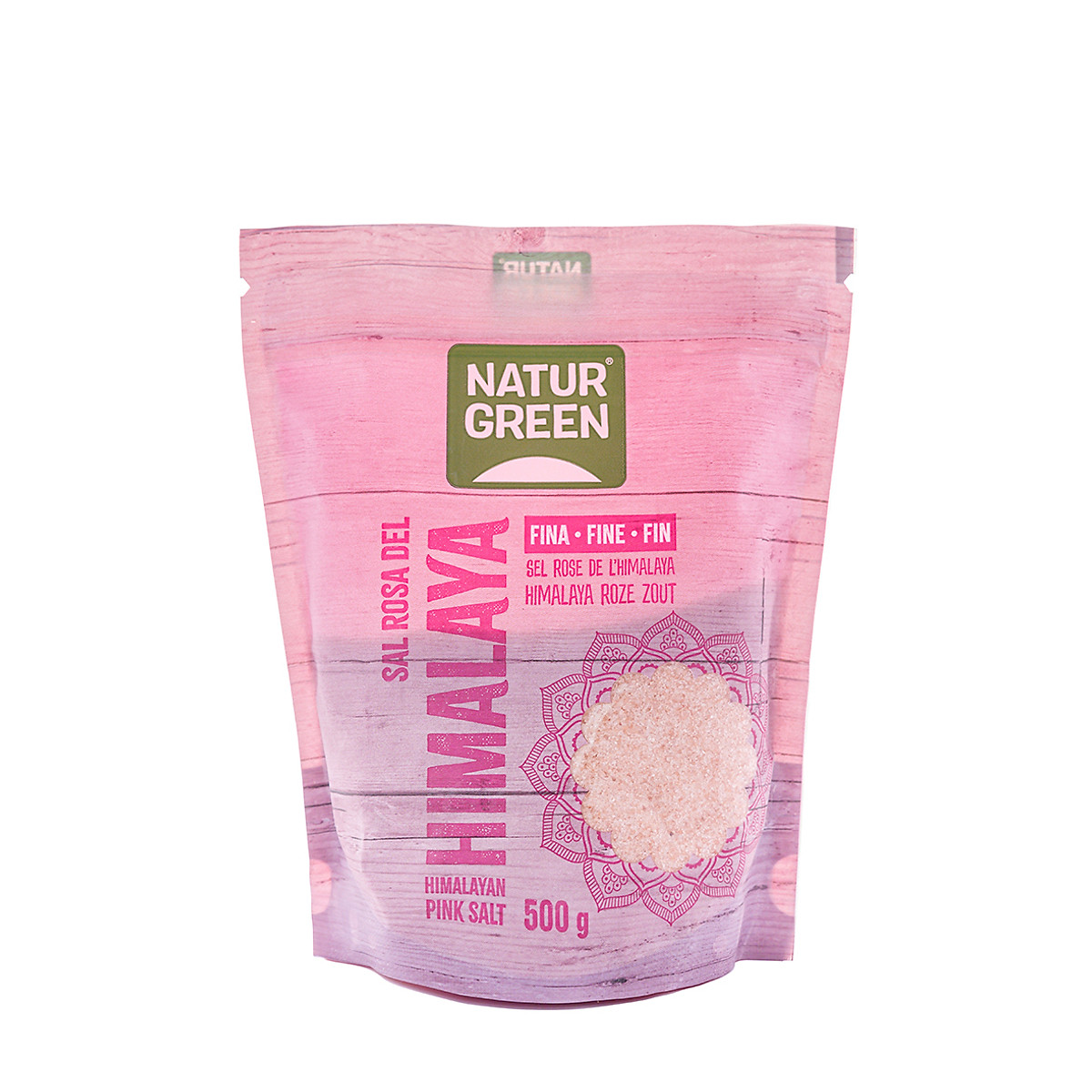 Muối hồng himalaya pink salt Naturgreen 500g