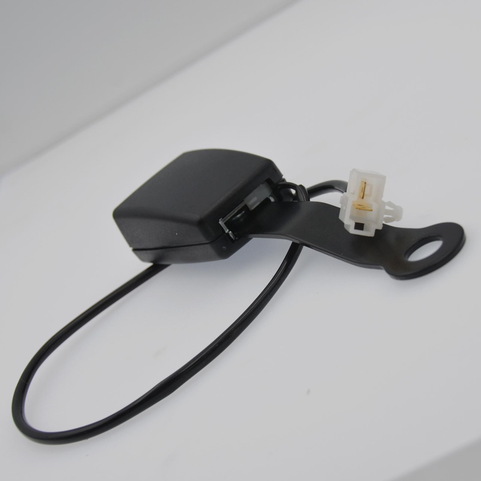 Universal 22mm Car Camlock Front Seat Belt Buckle Socket Plug Connector