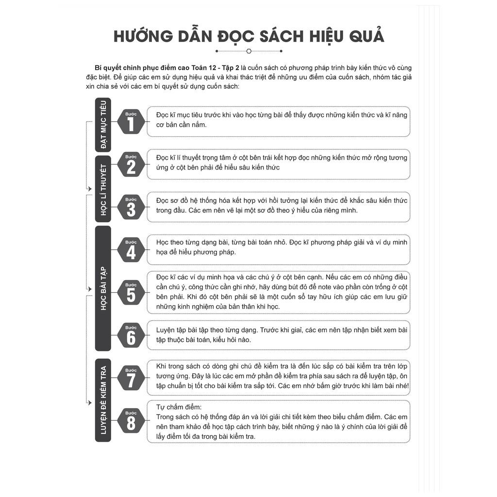 Sách - Bí quyết chinh phục điểm cao kì thi THPT Quốc gia môn Toán Tập 2