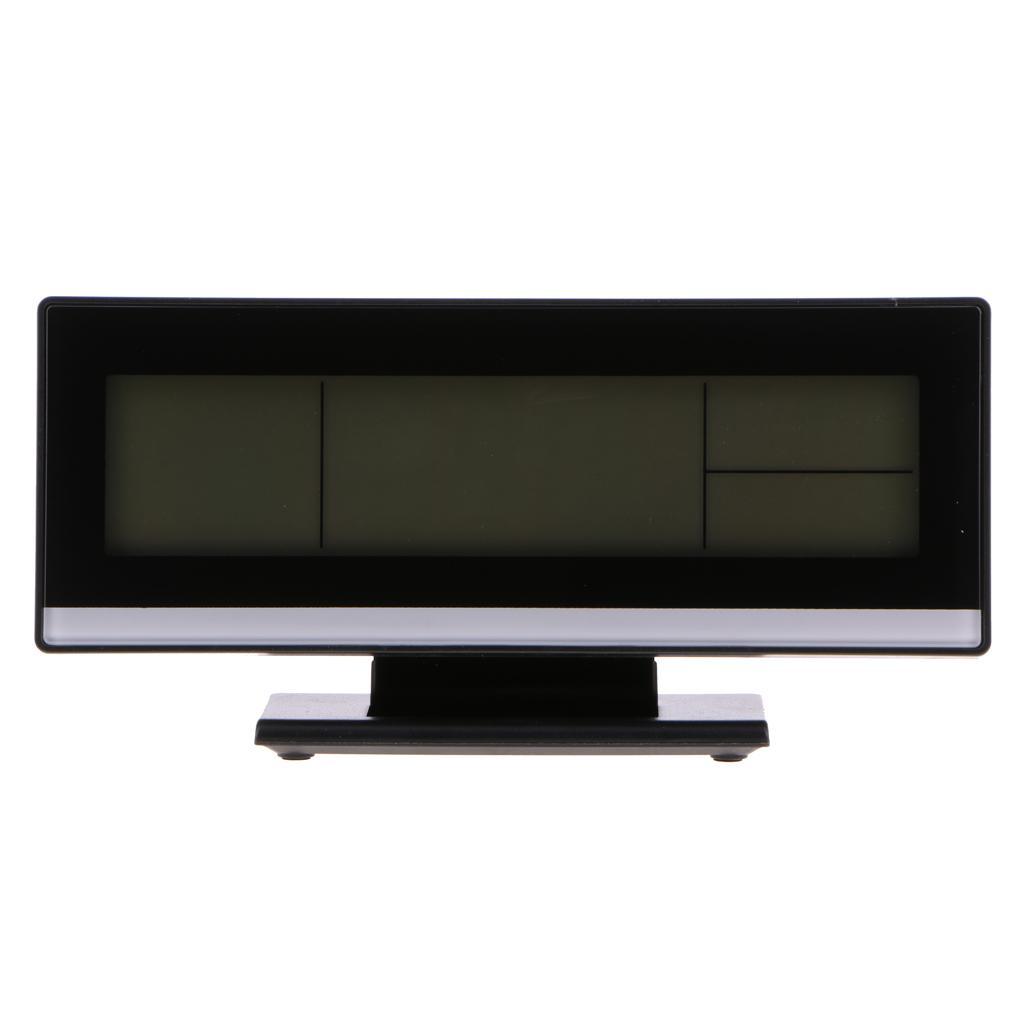 Smart Alarm Clock with Sound Controlled Backlight Calendar Temperature
