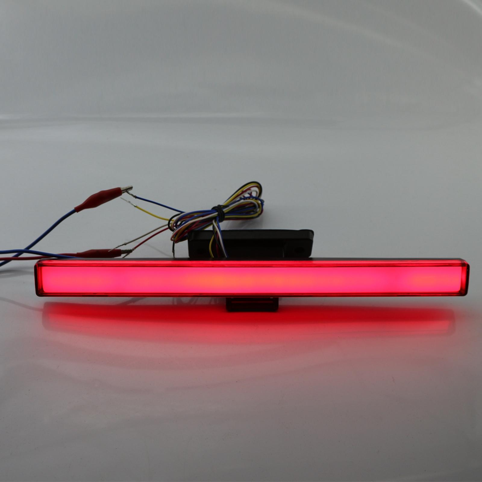 Auto High Mount Brake Light Universal Stop Lamp Tail Lights Center Rear Light Assemblies Signal Lamp Replacement Safty Driving Accessories