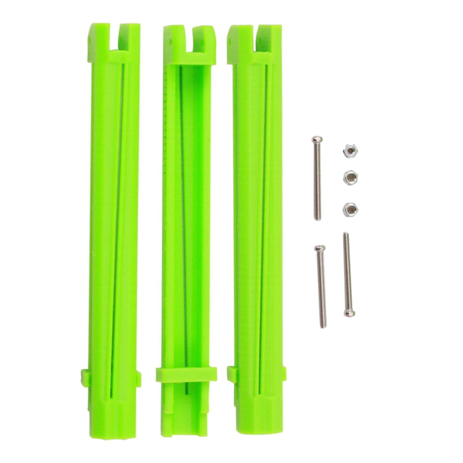 3x  Feather  Fletching  Stick  Fletches DIY Tool Blue