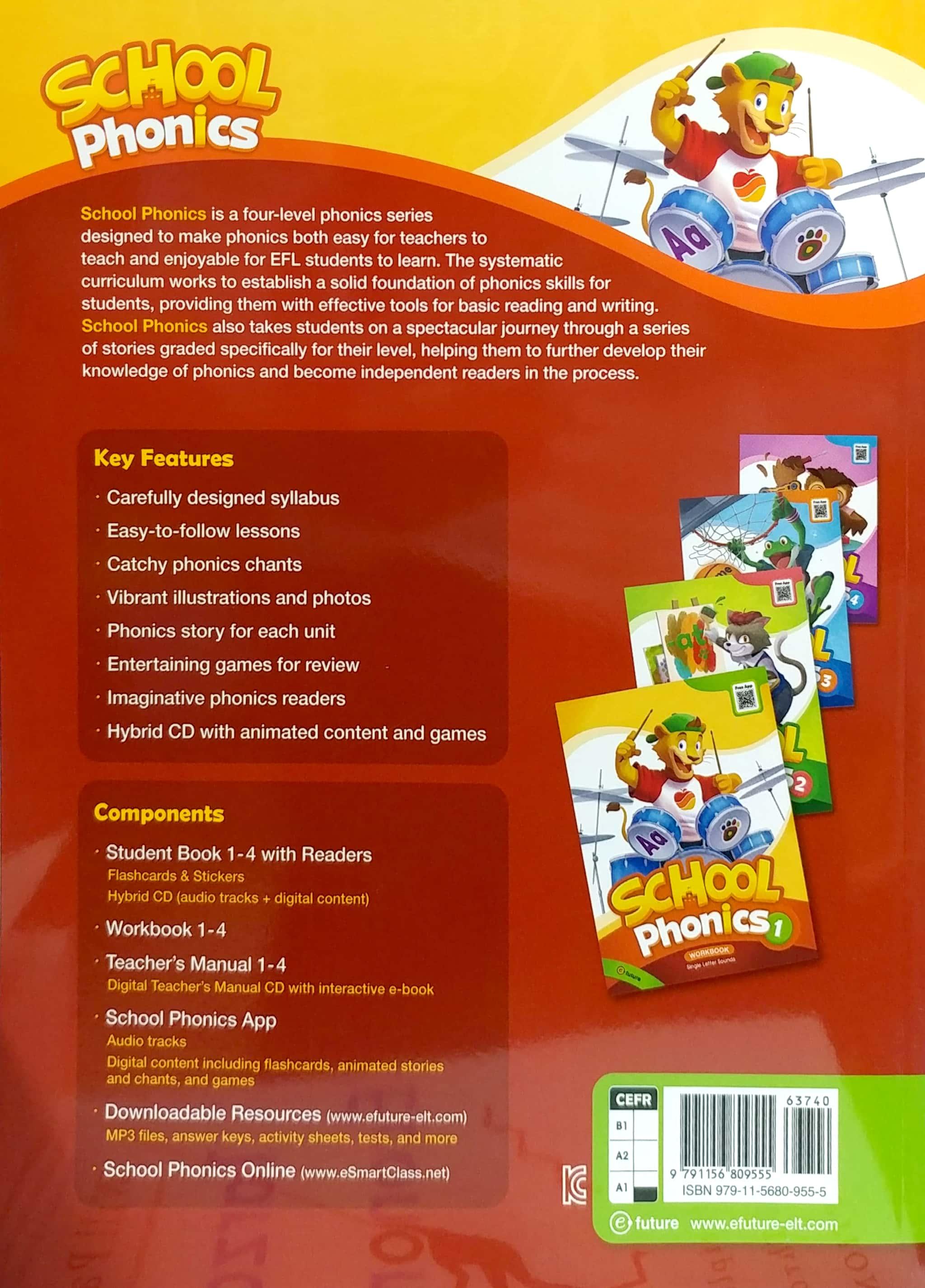 School Phonics Workbook 1