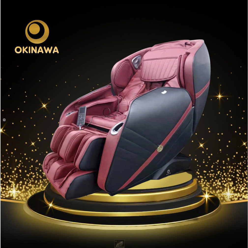 GHẾ MASSAGE OKINAWA REGAL–3000 - CON LĂN MASSAGE 4D