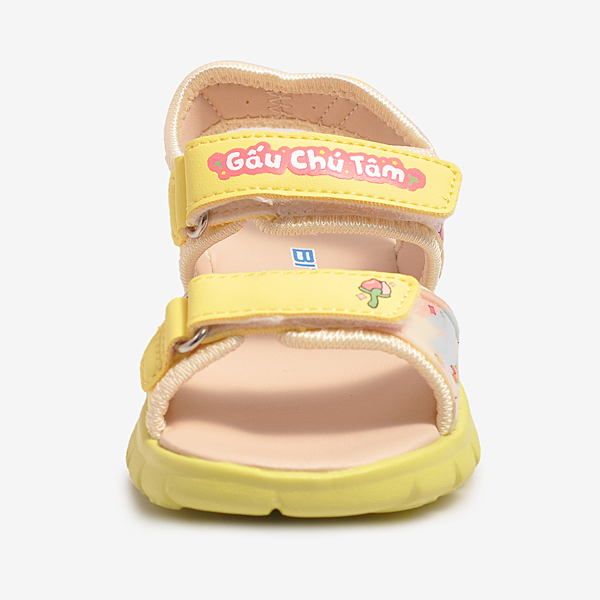 Sandal thông dụng đế Eva phun GẤU CHÚ TÂM Biti's Bé gái BEG003000VAG (vàng)