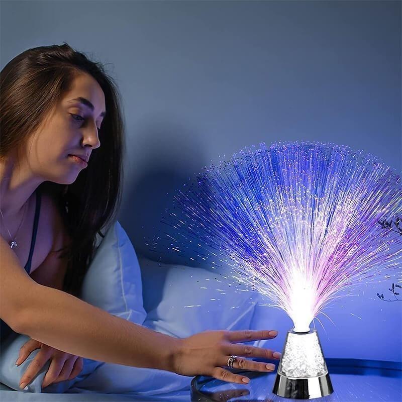 Đèn led sợi quang rgb thay đổi màu sắc độc đáo tiện dụng trang trí nhà cửa/tiệc cưới