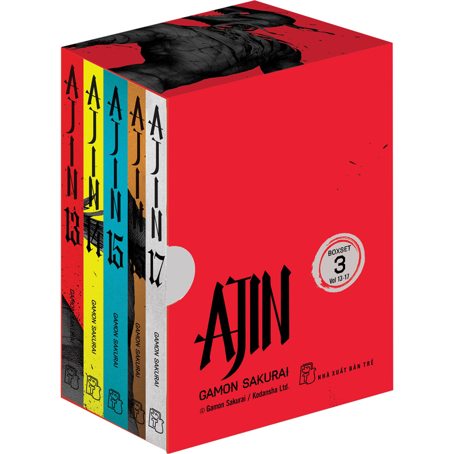 Ajin - Boxset Số 3 - Tặng Kèm Bookmark 3D