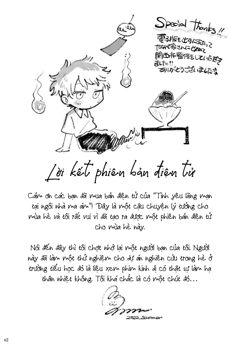 tình yêu lãng mạn với ngôi nhà ma ám chapter 3 20