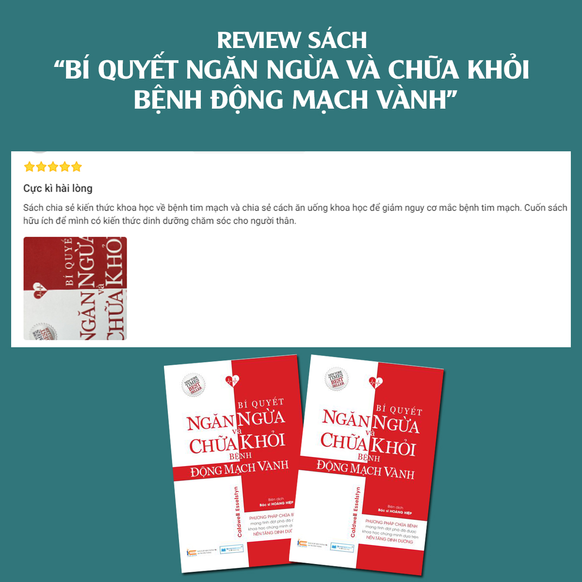Combo 2 cuốn Bí mật dinh dưỡng  + Bí quyết ngăn ngừa và chữa khỏi bệnh động mạch vành