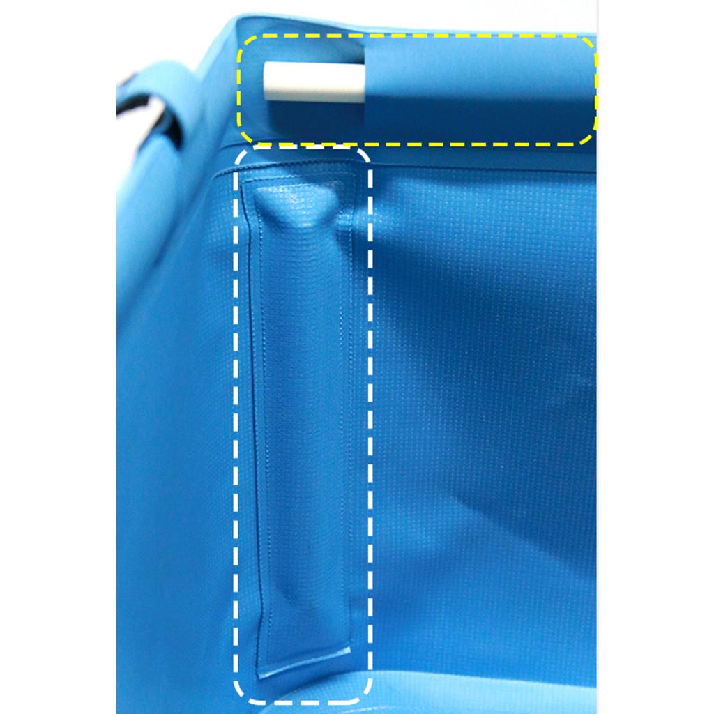 2PCS Folding Collapsible Water Container Camping Hiking Car Washing Bucket