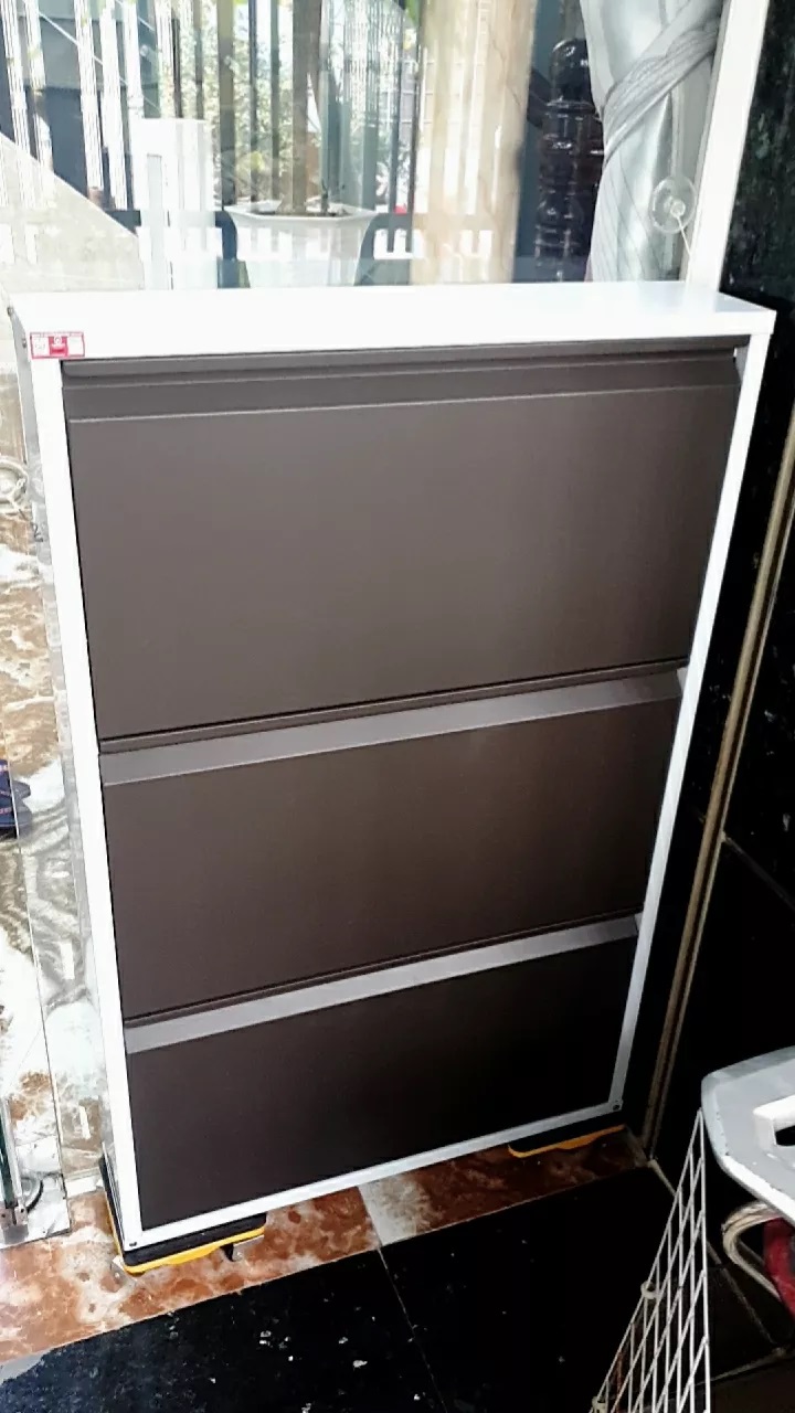 Tủ Giày Dép Xuân Hòa Treo Tường Chất Liệu Bằng Thép Sơn Bột Tĩnh Điện Cao Cấp