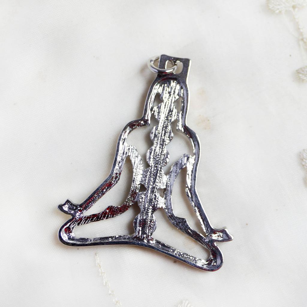 Charm Gem YOGA Buddha 7 Reiki Pendant for Chain Necklace DIY